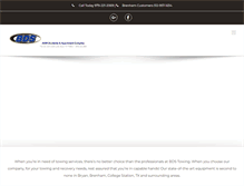 Tablet Screenshot of bdstowing.com
